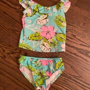 2T Little Girl Tankini * Like New